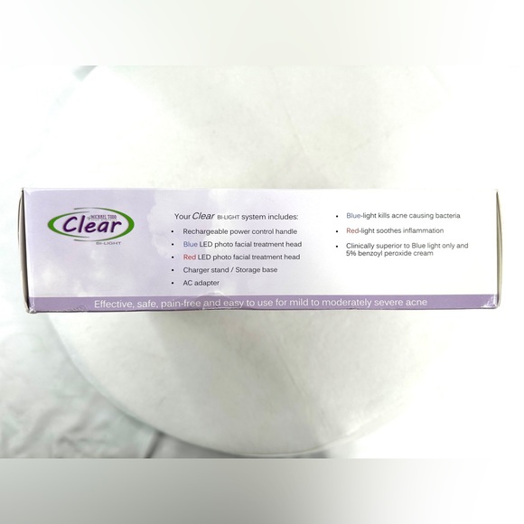 Michael Todd Clear Bi-Light Acne Clearing Blue Red LED Acne Treatment - Picture 2 of 6